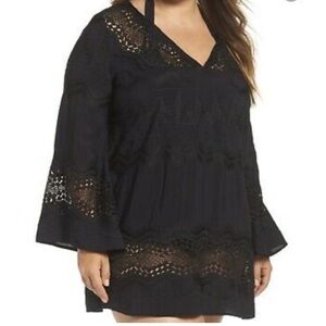 La Blanca V Neck Tunic Coverup